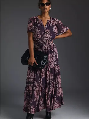 Anthropologie The Somerset Maxi Dress: Chiffon Edition thumbnail 5