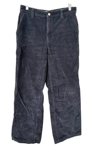 ARITZIA TNA Ripcord Mid-Rise‎ Corduroy Pant Blue/Gray Sz 6 thumbnail 1