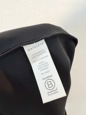Athleta Stellar City Tight Size 14 Black High Rise Leggings Pilates‎ Sporty Chic thumbnail 9