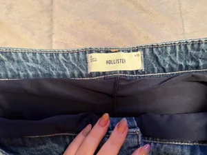 Hollister Jean Skirt Mini Y2K thumbnail 3