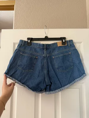 Afends Denim Jean Shorts Blue Size L thumbnail 3