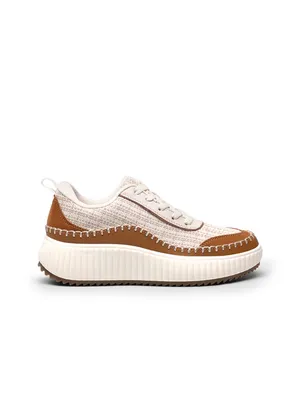 Dream Paris EUC Tweed-Effect Platform Fashion Sneakers WORN ONCE! thumbnail 3