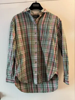 Ralph Lauren Black Label Plaid 100% Cotton Button Up Shirt Size XS thumbnail 1