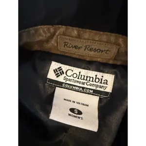 Columbia River Resort Black velvet Belted Blazer Jacket Women‎ Small HL7115 thumbnail 4
