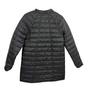 Athleta Jacket Womens OS Black Green Reversible Down Puffer Full Zip Coat Pocket thumbnail 9