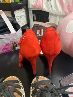 Pretty Little Thing Red Heels thumbnail 7
