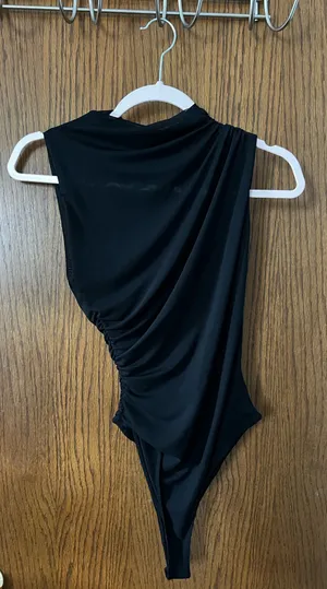 Forever 21 Mesh Black Bodysuit thumbnail 2