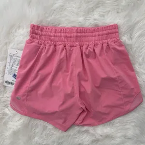 Lululemon Hotty Hot High Rise Lined Shorts 4" Candy Cloud Size 4 thumbnail 6