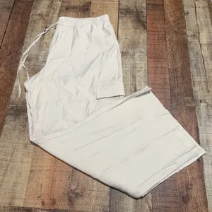 Abercrombie & Fitch Womens Khaki Baggy Cargo Pull On Pants Sz L Streetwear Baggy thumbnail 2