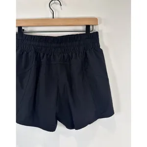 Lululemon Womens Shorts Black Tracker Swift Athletic Stretch Running Size 10 thumbnail 9