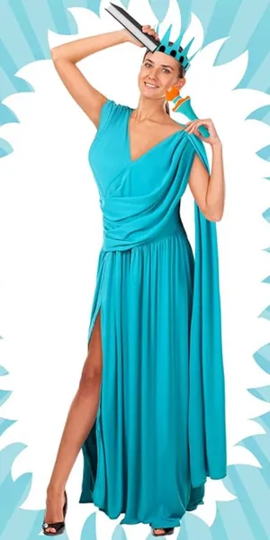 Statue of Liberty Halloween Costume | Liberty Torch Costume | Patriotic Costume thumbnail 2