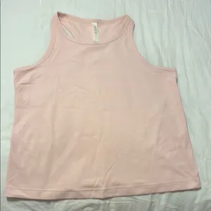 Lululemon Athletica Pink Boxy Sleeveless Tank Top thumbnail 1