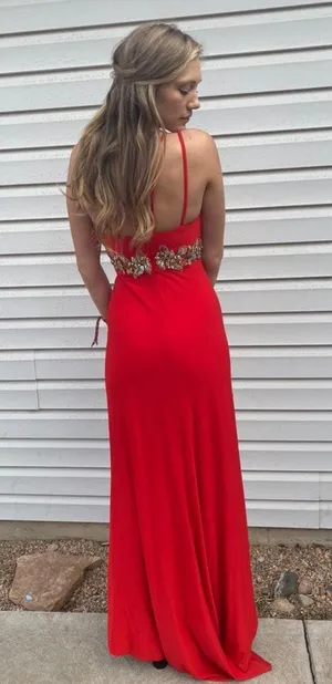 Boutique Formal Floor length Sparkly Dress thumbnail 2