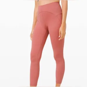 Lululemon‎ Unlimit High-Rise Tight Leggings 26“ Briar Rose Size 8 thumbnail 5