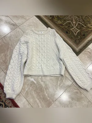 Anine Bing Irina Cable Knit Sweater Size Medium thumbnail 3