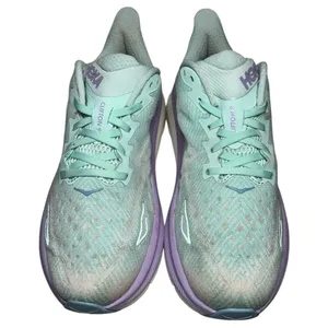 Hoka One One Women’s 8.5 B Seafoam Green Purple Clifton 9 Running Shoes Sneakers thumbnail 4