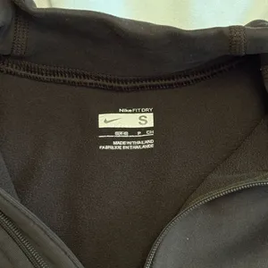 Nike Dark Olive/Brown FIT DRY Quarter-Zip Pullover thumbnail 2