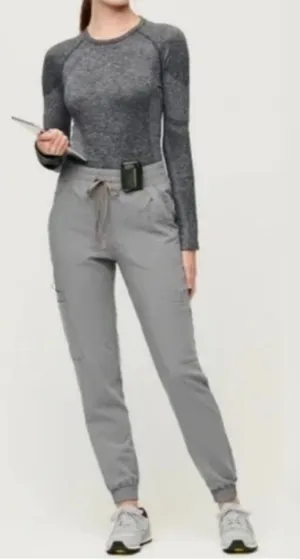 FIGS‎ Charlotte Slim Fit Scrub Pants Cargo Pockets Jogger Gray XXS NWT thumbnail 1
