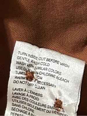 Current/Elliott The Captain Pant cuffed trouser rust brown Cappuccino size 31 thumbnail 10