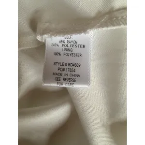 Baltic Born White Lace Trim V-Neck Tiered Mini Dress XL Boho Cottagecore thumbnail 9