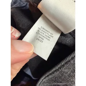 Gap Relaxed Flare Jeans Womens 29/8 Regular Black MidRise Denim 90s Grunge Indie thumbnail 4