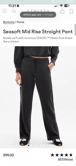 Athleta Seasoft Quarter Zip & Pants thumbnail 3