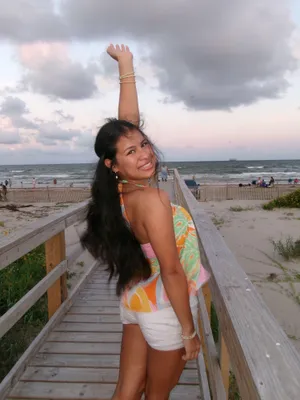 Floral Halter Top Multiple thumbnail 3