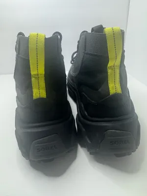 Sorel Black Kinetic Breakthru Tech Lace Athletic Boots Women's Size 11 thumbnail 4