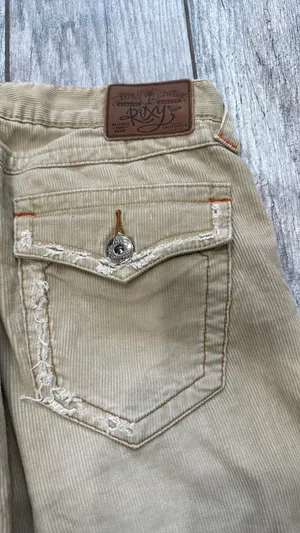 Roxy Vintage Size 5 Corduroy Pants thumbnail 7