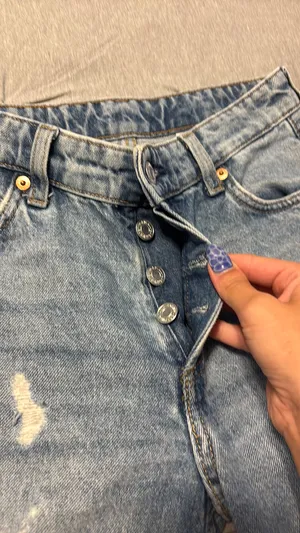 H&M Denim Jeans Boyfriend Low-Waist thumbnail 5