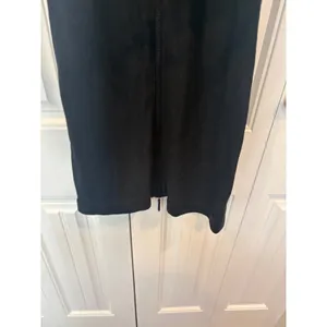 Alice & Olivia Black And Leopard Belted Dress‎ thumbnail 7