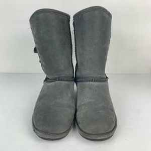 BEARPAW Boshie Suede and Washed Knit Boots thumbnail 7