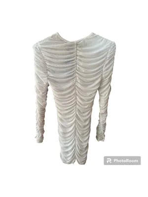 Lioness Garter Mini Dress in White thumbnail 10