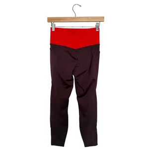 Athleta Women’s Tenacity 7/8 Tight in Powerlift Size S Antique Burgundy 487732 thumbnail 7