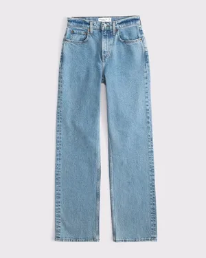 Abercrombie High Rise 90s Relaxed Jean Curve Love Extra Short thumbnail 4