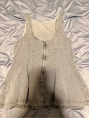 H&M Divided Women’s Light Gray Tank Top thumbnail 1