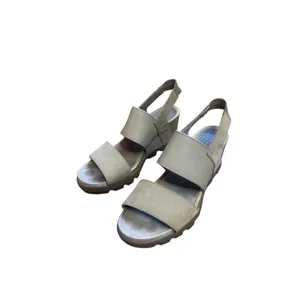 Sorel Joanie II Slingback Wedge Sandal Grey 8.5 thumbnail 2