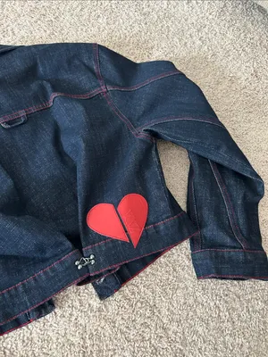 Zara shoulder pad denim jacket. XS thumbnail 15