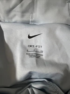 Nike Women's Powder Blue Athletic Shorts with Elastic Waistband Size Small thumbnail 7