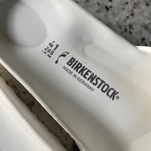 Birkenstock Madrid EVA Slide Sandals Womens 41 White Minimalist Waterproof Beach thumbnail 4