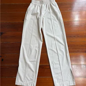 Abercrombie & Fitch Wide Leg Elastic Waist Pants in Light Taupe Sz XS 💚🍄 thumbnail 5