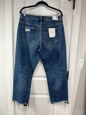 Vervet High Rise, dark wash, cropped, jeans thumbnail 9