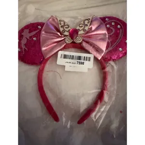 NEW Mouse Ear Headband Sequin Bow Hairband Princess Cosplay Adult thumbnail 2