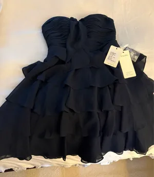 Brand new org $150 with tags navy homecoming/cocktail dress thumbnail 1