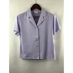 Women’s Intimate Essentials Small Lavender PJ Set Purple thumbnail 3