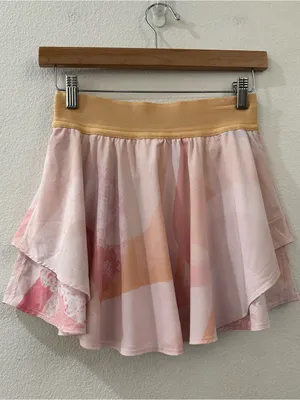 Lululemon Women's Court Rival High-Rise Active Mini Skirt Garrogeo Multi Sz‎ 4 thumbnail 5