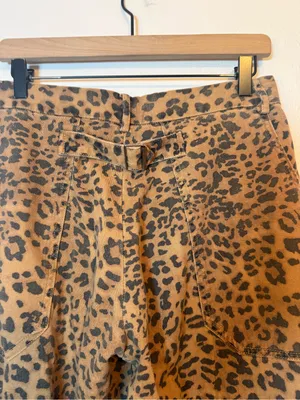 Free People The Tales Animal Suit Denim Jeans‎ thumbnail 5