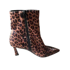 Steve Madden Leena Pointed Toe Bootie Women's 6.5 Leopard Animal Print Party‎ thumbnail 6