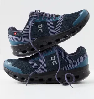 ON Running • Cloudgo Sneakers running shoes Storm / Magnet teal blue athletic thumbnail 1