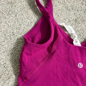 Lululemon Align Tank Top in Magenta Purple Size 6 Athleisure Buttery Soft Crop thumbnail 13